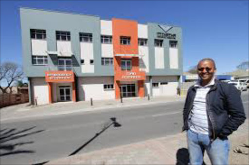 Head of the new Mthatha Private Hospital Dr Coy Yako in front of the hospila along the Nelson Mandela Drive in Mthatha. Picture: LULAMILE FENI
