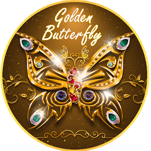 Download Luxurious Golden Butterfly For PC Windows and Mac