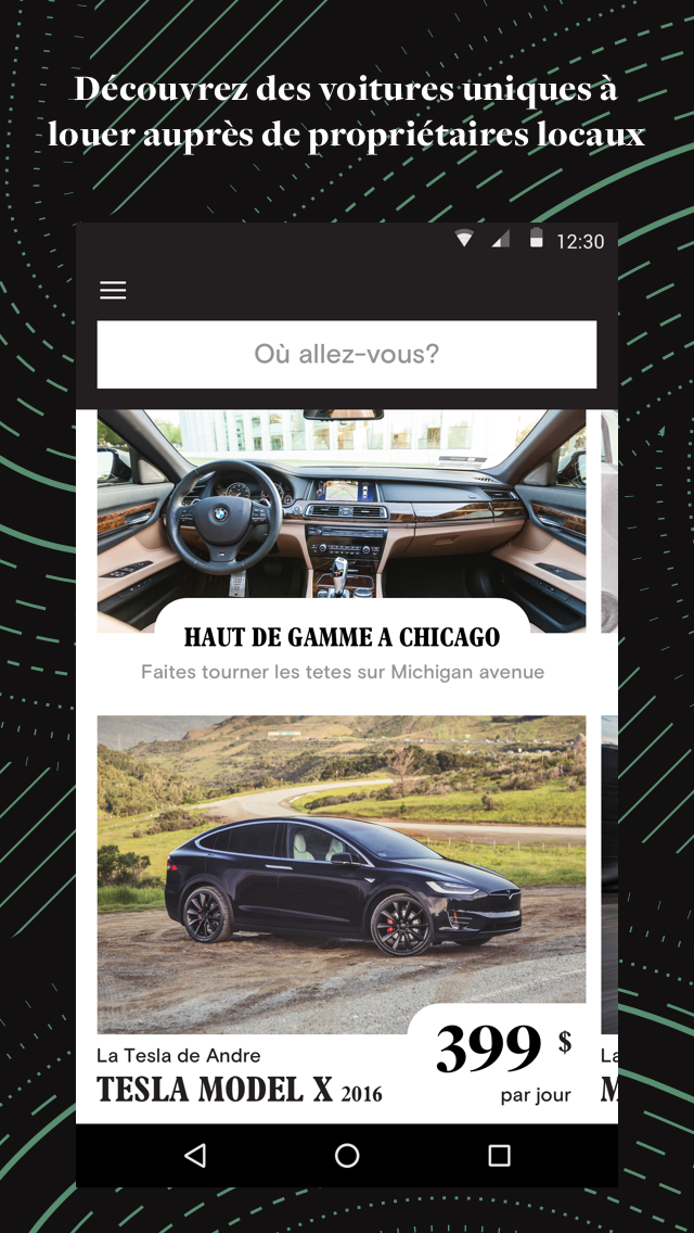 Android application Turo - Find your drive screenshort