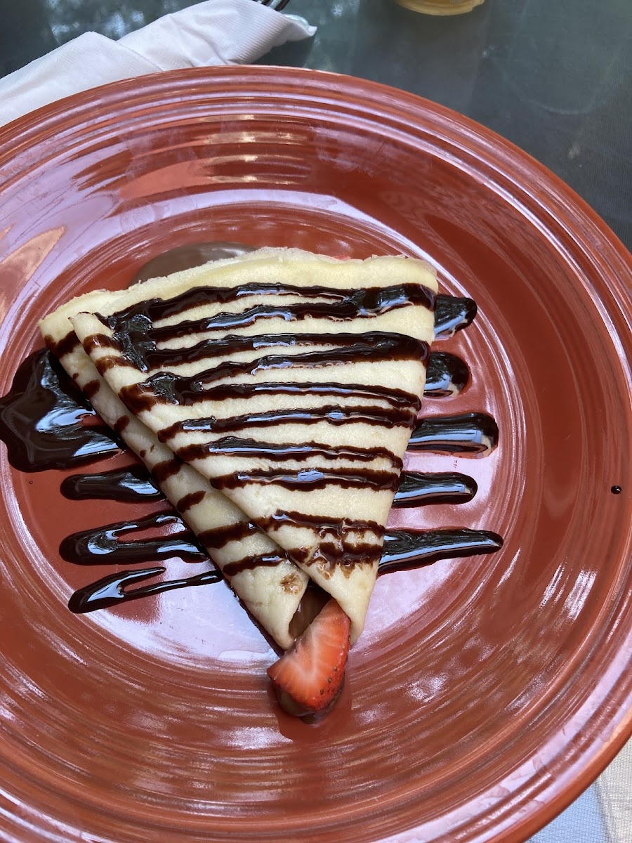 Gluten free crepes