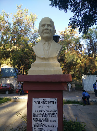 Busto Oscar Muñoz