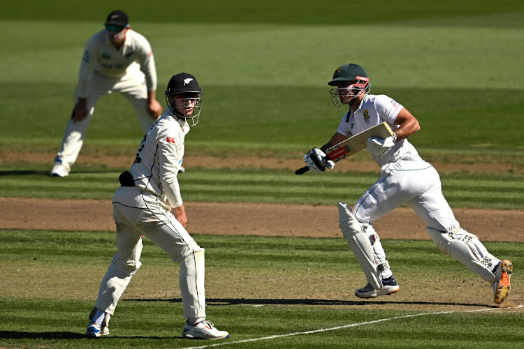 David Bedingham of Proteas bats during the second Test against New Zealand, at Seddon Park in Hamilton, New Zealand, February 13 2024. Picture: HANNAH PETERS/GETTY IMAGES