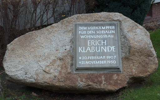 Erich Klabunde Gedenkstein