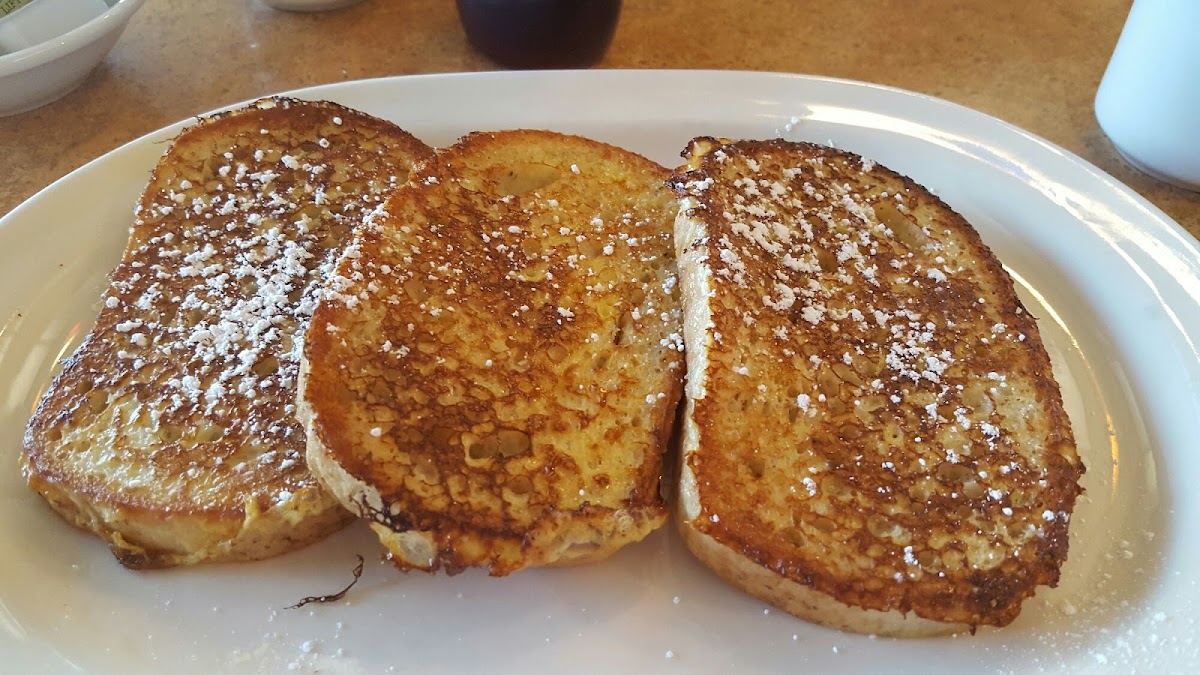 Gluten-Free French Toast at Uncasville Diner