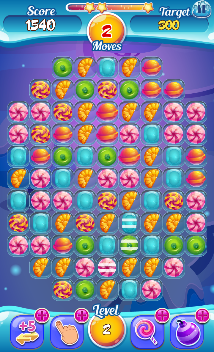 Android application Candy Mania Valentine screenshort