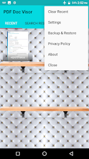 PDF Doc Visor and Reader eBooks Screenshot