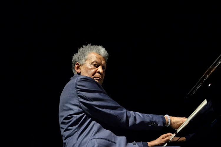 Abdullah Ibrahim at a jazz festival in Johannesburg, September 29 2017. Picture: OUPA BOPAPE/GALLO IMAGES