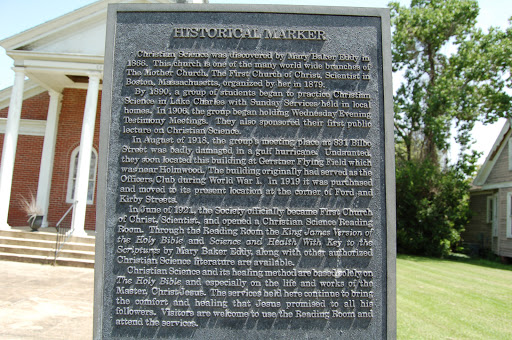 Christian Science was discovered by Mary Baker Eddy in 1866. This church is one of the many world wide branches of The Mother Church, The First Church of Christ, Scientist, in Boston,...