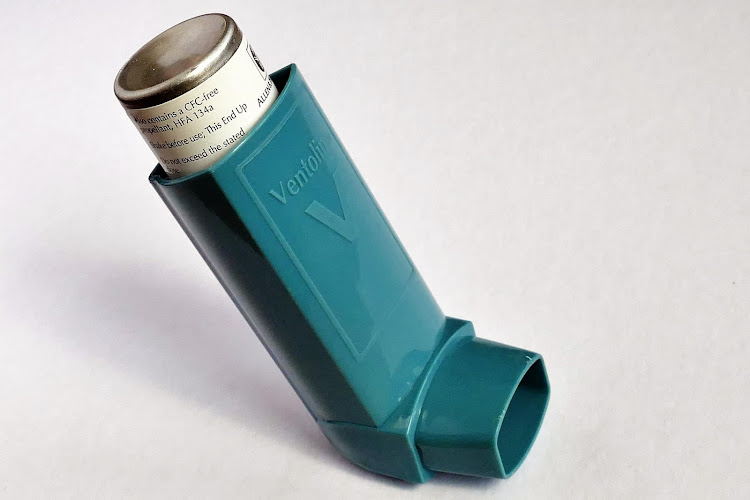 An inhaler.