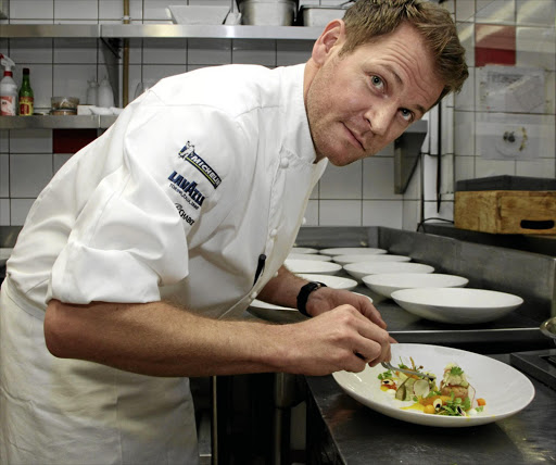 Michelin-starred chef Jan Hendrik van der Westhuizen.