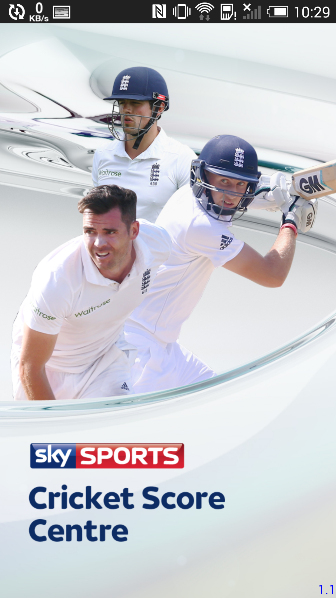Android application Sky Sports Live Cricket SC screenshort