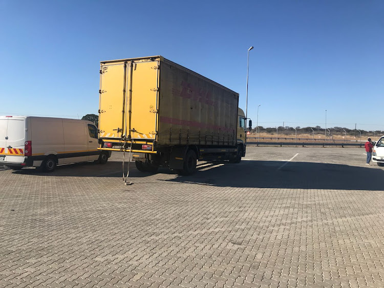 The truck that was found to be carrying 87 illegal immigrants outside Polokwane on September 12 2018