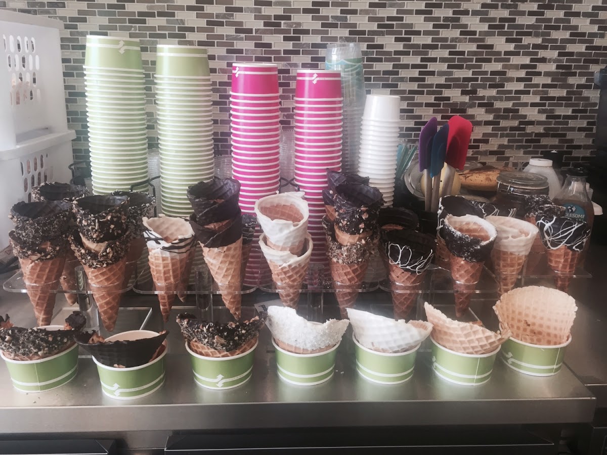 GLUTEN FREE CONES!