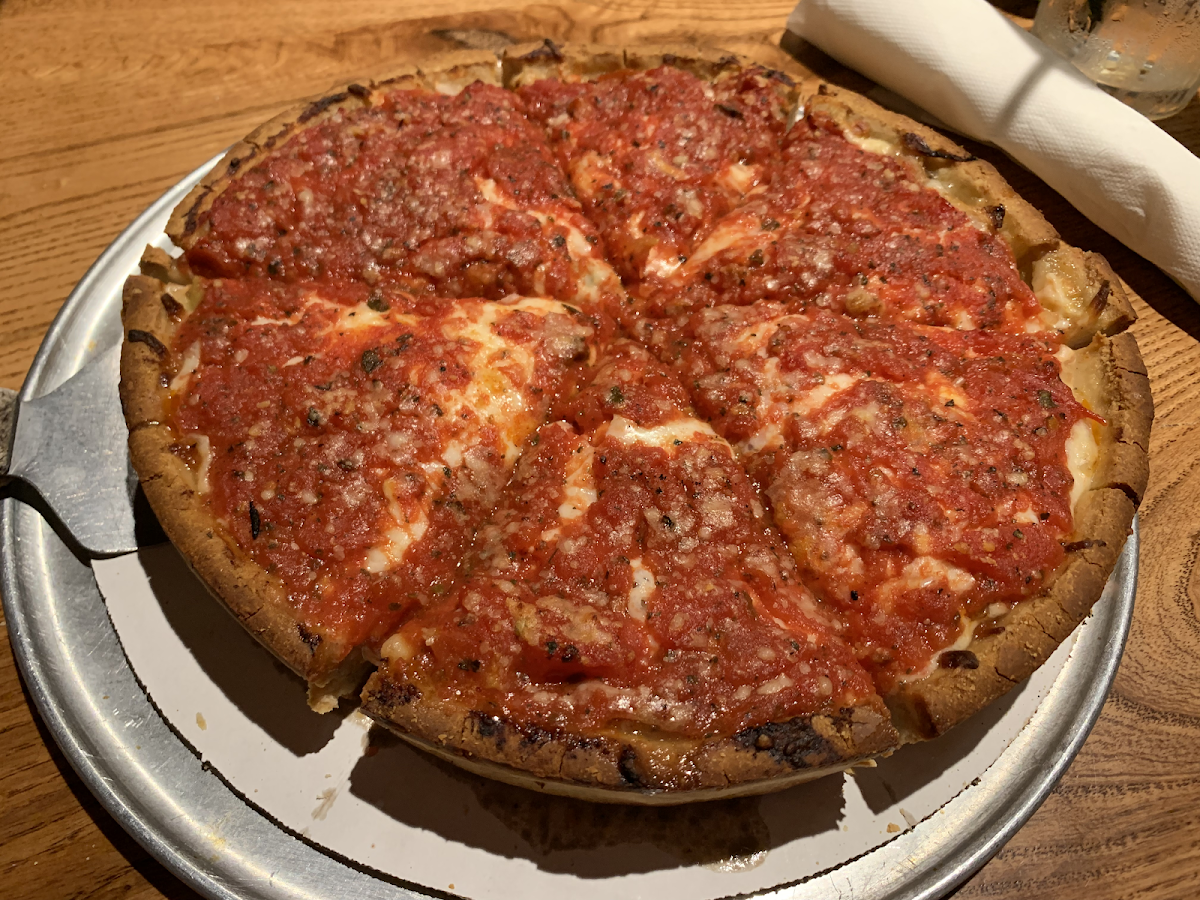 Gluten-Free Pizza at Giordano's