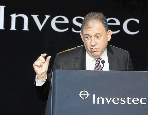 Investec CEO and founder Stephen Koseff. File photo.