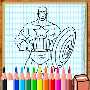 Download Super Hero Coloring For PC Windows and Mac
