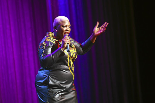 Standup comedian Celeste Ntuli did a show about 'black tax'.