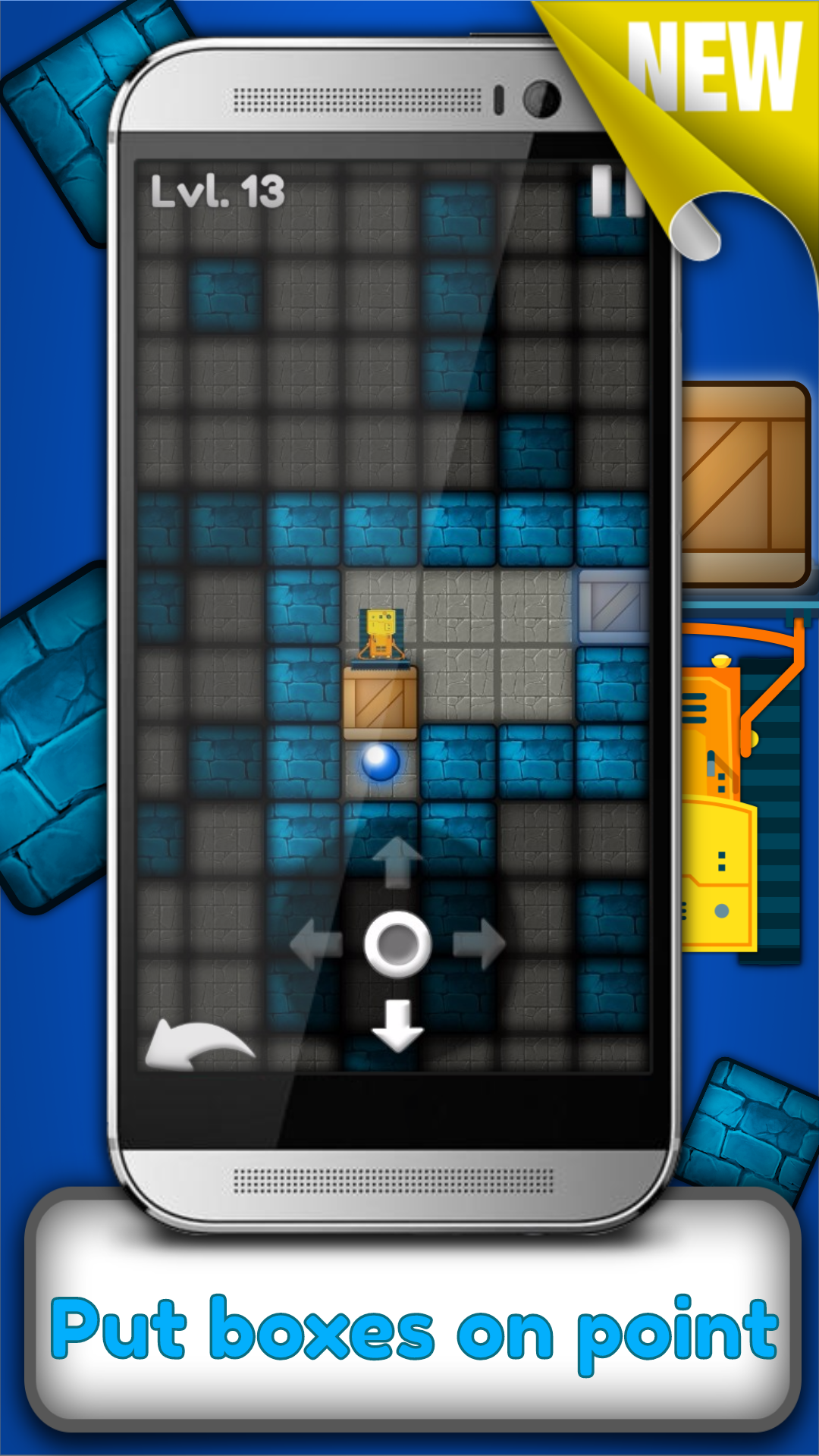 Android application Box Move Puzzle screenshort