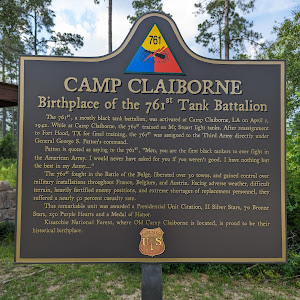 The 761st, a mostly black tank battalion, was activated at Camp Claiborne, LA on April 1, 1942. While at Camp Claiborne, the 761st trained on M5 Stuart light tanks. After reassignment to Fort Hood, ...