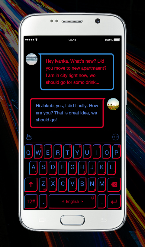 Android application TouchPal Vice City Theme screenshort