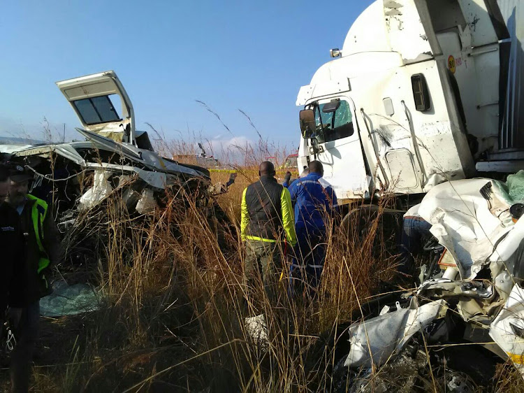 The truck driver who caused an accident which led to the death of 18 people in Machadodorp, Mpumalanga, in 2017 has been sentenced to an eight-year prison term. Five of those years have been suspended for four years, meaning he will serve an effective three years in prison.