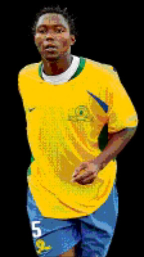 TRUANT: Sundowns defender Mbulelo Mabizela. Pic. Lefty Shivambu. 12/07/2008. © Gallo Images