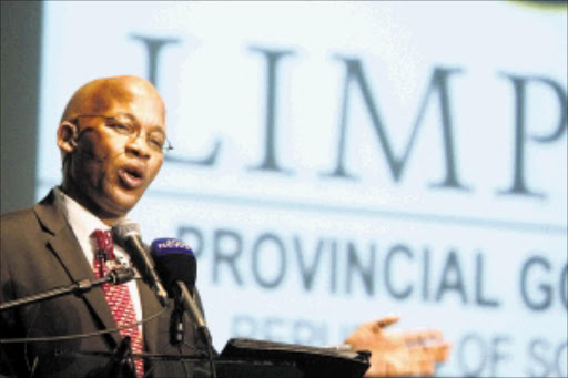 ECONOMY GROWTH: Limpopo MEC for economic development, environment and tourism Pitsi Moloto during the launch of the Employment Growth and Development Plan for the Limpopo provincial government. The launch was held at Melrose Arch in Johannesburg yesterday. Pic: ANTONIO MUCHAVE. 1815/2010. © Sowetan. 20101518AMU/NEWS. Pitsi Moloto ,Limpopo MEC for Economic Development ,Environment and Tourismo during the LEGDP media launch for the Limpopo Provincial Government . The laounch was held at Melso Arch in Johanneburg. PHOTO : ANTONIO MUCHAVE .