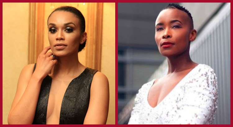 Pearl Thusi and Bonnie Mbuli got into an argument on Twitter.