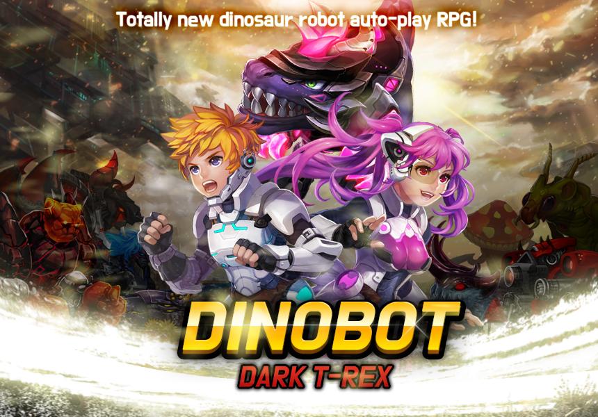 Android application Dinobot: Dark T-Rex screenshort