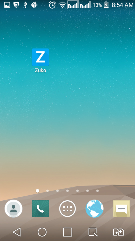 Android application 12345 screenshort