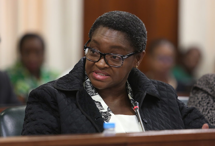 Minister of Women in The President Bathabile Dlamini.