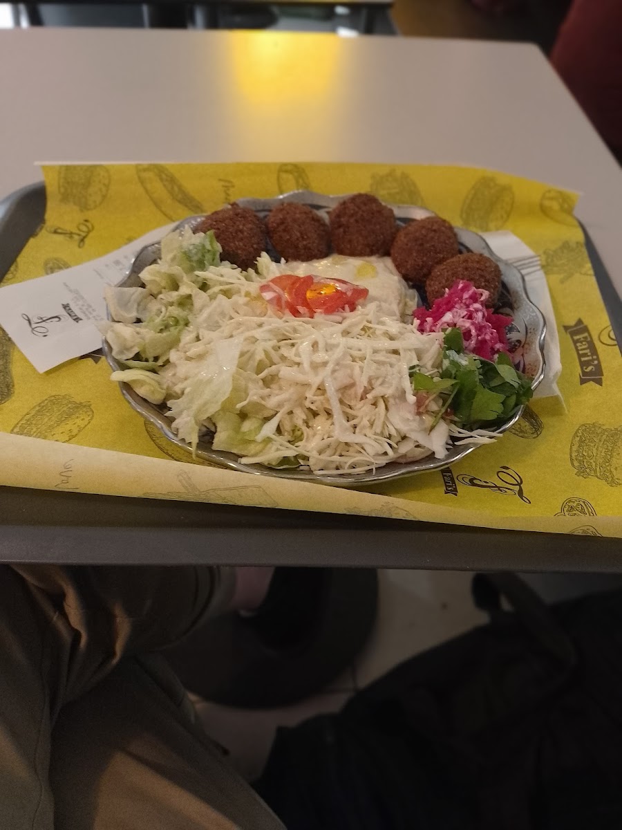 Falafel salad ( v, gf )