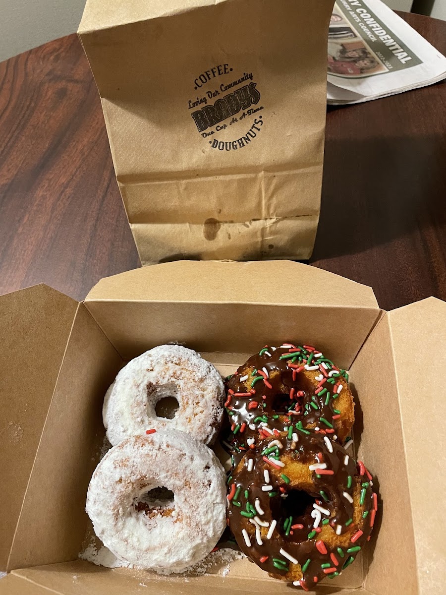 Gluten-Free at Bradys Espresso, Donuts and Roastery