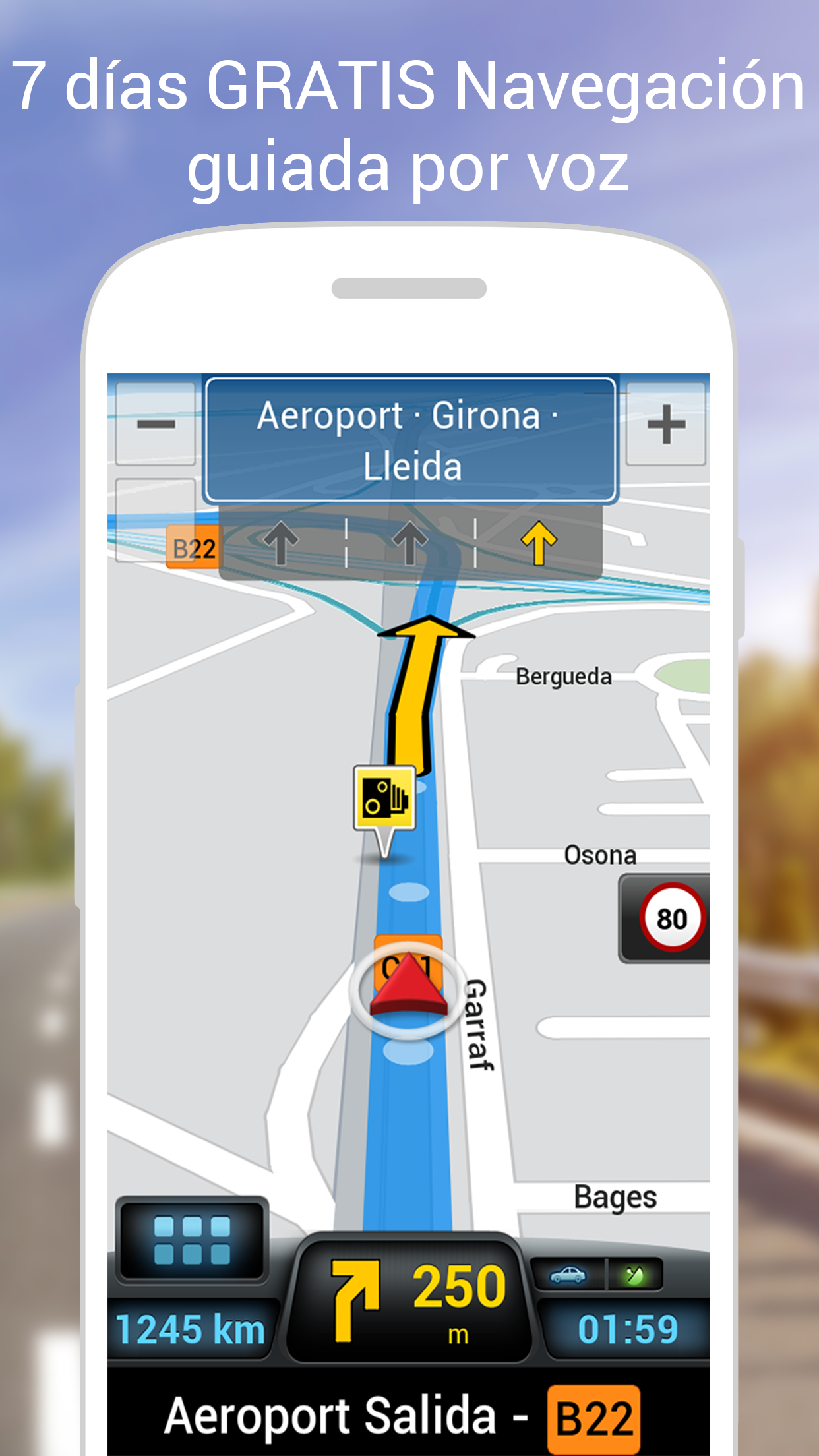 Android application CoPilot GPS Navigation & Traffic screenshort