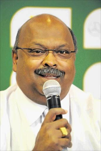 SATISFIED: Sascoc chief executive Tubby Reddy