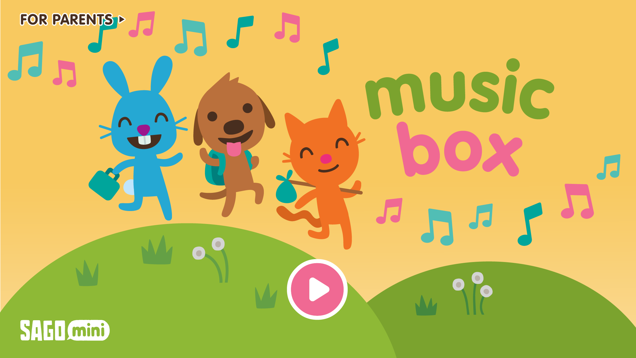 Android application Sago Mini Music Box screenshort