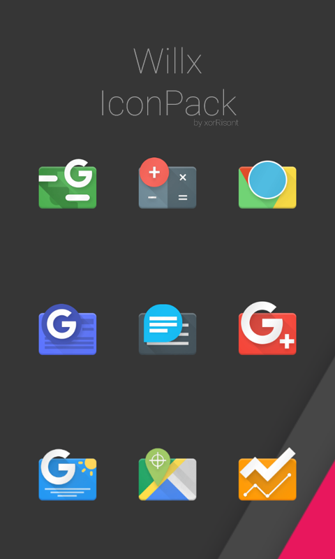 Android application Willx Icon Pack screenshort