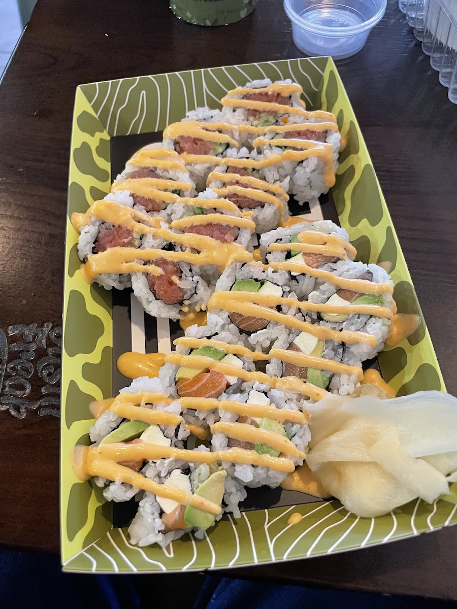 Gluten-Free at Sushi Freak