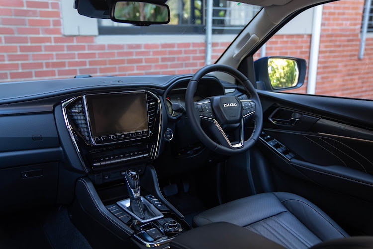 The ambience inside the new Isuzu MU-X is more luxurious. Picture: SUPPLIED