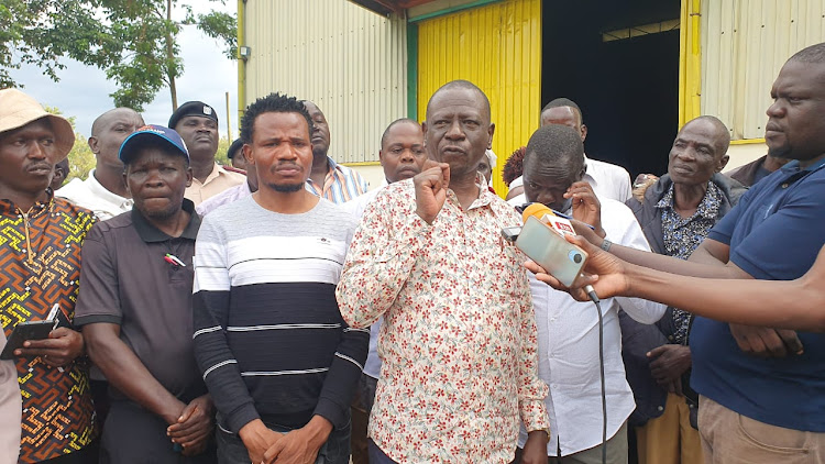 The National Assembly Committee on Agriculture and Livestock has Jared Okelo (Nyando), Geoffrey Odanga (Matayos) and Peter Salasya (Mumias East) who visited National Cereals and Produce Board (NCPB) depot in Muhoroni on Saturday.