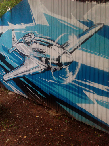 Граффити Самолет