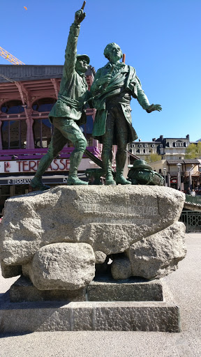 Statue du guide Jacques Balmat