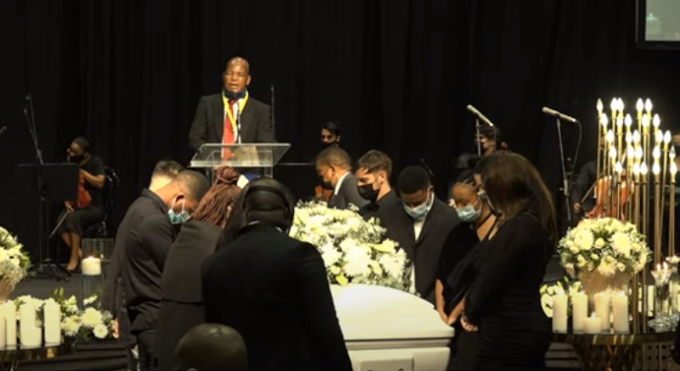 A funeral service for Nelli Tembe was held on Friday morning at the ICC in Durban, KZN.
