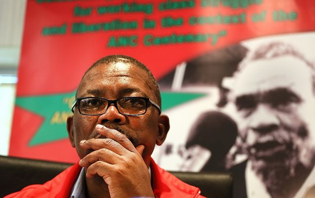 PLANNING: Cosatu acting general secretary Bheki Ntshalintshali says shutting down Kopano ke Matla is a political decision, but that it will help the federation overcome its financial difficulties. Picture: THE TIMES