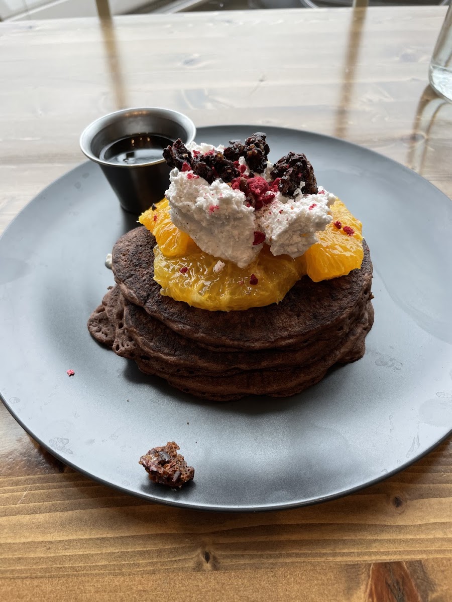 Gluten-Free Pancakes at Harvest on 25th