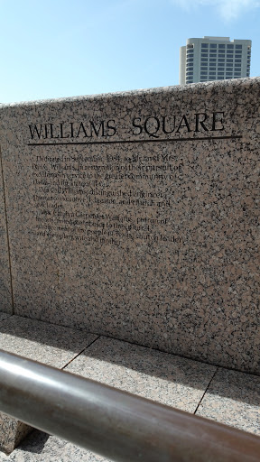 Williams Square Dedication Memorial