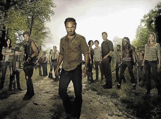 ZOMBIE PLAGUE: The cast of 'The Walking Dead'. Season four has its world premiere on Monday (Fox, channel125)