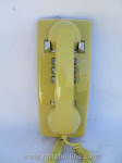 Wall Phones - Western Electric 1554 Yellow