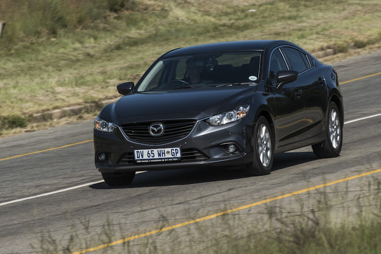 The Mazda 6.