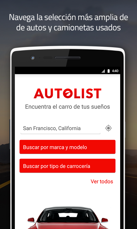 Android application Autolist - Used Cars for Sale screenshort